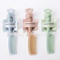 ❧ 1PCS Cute Cartoon Kids Hairdressing Comb Anti-static Pointed Tail Comb for Girls Strawberry Fruit Hair Comb Kids Hair Comb