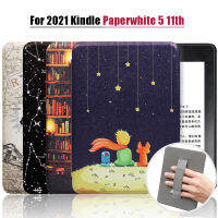 2021ใหม่ทั้งหมด Magnetic Smart Case สำหรับ Kindle Paperwhite 5 Signature 11th รุ่น6.8นิ้วสายคล้องมือ Funda