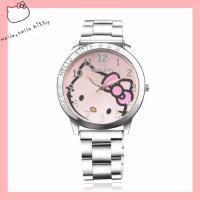 นาฬิกาข้อมือ เฮลโหล คิตตี้ นาฬิกา สายเลส สแตนเลส สเตรเลส Hello Kitty เฮลโหล คิตตี้ (มี 3 สีให้เลือก กรุณาเลือกสีก่อนสั่ง)