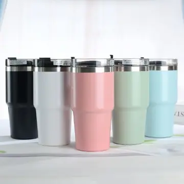 Voyager Tumbler with Clear Flip Lid & Straw in 2023