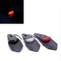 Universal Motorcycle Trial Bike LED Brake Stop Rear Tail Light Mountain Bicycle Refit Back Fender Mudguard Lamp Moto Accessories