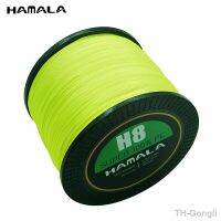 【hot】▣☍✔  HAMALA X8 Braided Fishing 1000M Multifilament PE 4 Strands Cord 20LB-100LB Japan Technology 9 colors