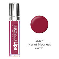 Luscious Lip No: 337 สี Merlot Madness สุดยอดลิปสติกสีฉ่ำวาว และเรียวปากอวบอิ่ม ที่กำลังฮิตมากๆในญี่ปุ่น! **พร้อมส่งทันที ของแท้ 100%**