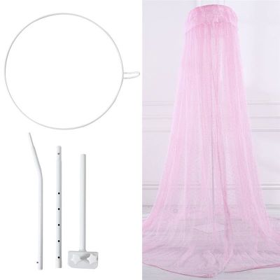 【LZ】ஐ☃☎  Firm Iron Mosquito Net Stand Holder Set Universal Adjustable Clip-On Crib Canopy Holder Mosquito Net Mounting Accessories