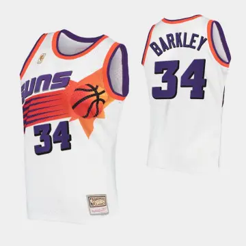 Men's Phoenix Suns Charles Barkley #34 Mitchell&Ness Black 1992-93 Hardwood  Classics Jersey