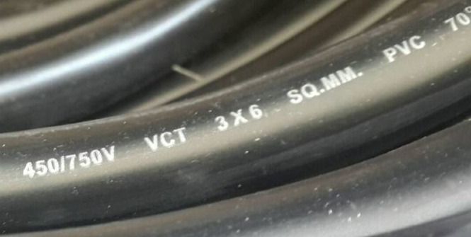 สายไฟทองแดง-สายดำหุ้มฉนวน2ชั้น-รุ่น-vct-3x6-เบอร์6-3สาย-ant-100เมตร-สายไฟ3แกน-เดินมอเตอร์-กำลังไฟโรงงานหรือใช้ไฟสูง-นัดรับสินค้าเท่านั้น