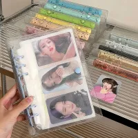 Transparent A6 Photo Album Mini Photocard Binder Sheets Photo Collect Books Photocard Kpop Idol Photocard Holder Binders  Photo Albums