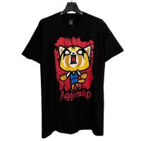 Aggretsuko เสื้อยืดลายการ์ตูน (สภาพดี)