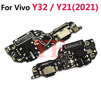 ต้นฉบับสําหรับ Vivo Y21 2021 Y32 Y72 5G Y11S Y20S Y33S Y21S พอร์ตชาร์จ USB แท่นชาร์จปลั๊กเชื่อมต่อบอร์ด Flex Cable