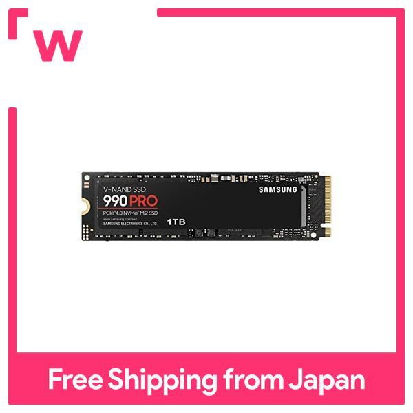 Samsung 990 PRO 1TB M.2 NVMe PCIe 4.0 Internal SSD –