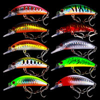 1ชิ้นมินิจมสร้อยเหยื่อตกปลา60มิลลิเมตร5.5กรัมญี่ปุ่น Jerkbait คอน P ESCA Wobblers ฮาร์ดลึกดำน้ำประดิษฐ์เหยื่อรอก