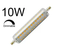 【❉HOT SALE❉】 gaqiugua6 ไฟ R7s Led 10W 118มม. หรี่แสงได้โคมไฟ R7s J118มุม360องศาที่สมบูรณ์แบบแทนที่หลอดฮาโลเจน Ac85-265v