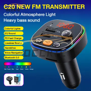 1.44'LCD Display Bluetooth FM Transmitter Car MP3 Player USB Bluetooth  Transmitter Wireless Bluetooth Aux Transmitter for Car - China Bluetooth  Car MP3 and FM Transmitter price