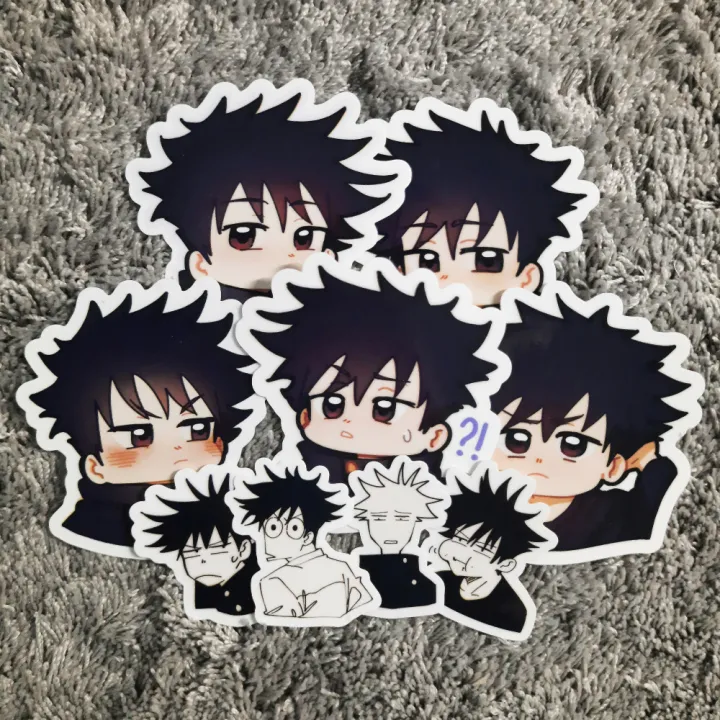 Pieceset Fushiguro Jujutsu Kaisen Waterproof Stickers By Sberrymango Lazada Ph 4919