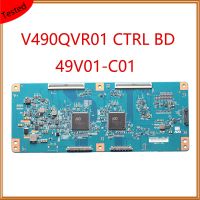 V490QVR01 CTRL BD 49V01-C01 49นิ้ว Tcon บอร์ดแสดงผลอุปกรณ์แสดงละครั้ง Tcon แผ่นการ์ด T-CON