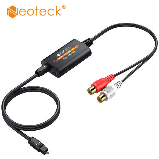 Neoteck bộ chuyển đổi dac 192khz bộ chuyển đổi âm thanh spdif sang rca kỹ - ảnh sản phẩm 1