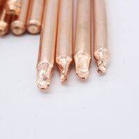 ท่อทองแดงบริสุทธิ์ OD10mm ความร้อนทองแดง Cooling Rod Sintered Heat Transfer Mold Cooling Rod 105Mm-260Mm Length