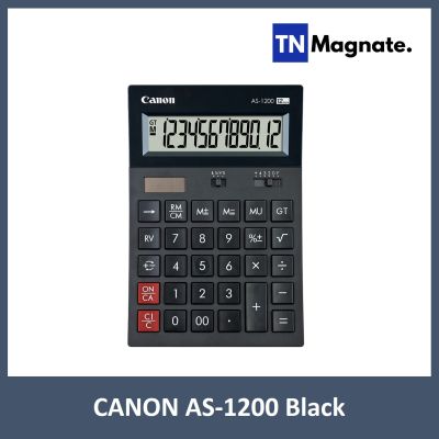 [เครื่องคิดเลข] CANON AS-1200 Black