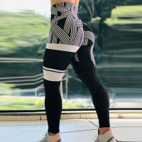 INFILAR แฟชั่นพิมพ์ลายกางเกงโยคะผู้หญิงกีฬา Leggings Slim Gym กางเกงออกกำลังกายฟิตเนสผู้หญิง Tights Mujer Leggins