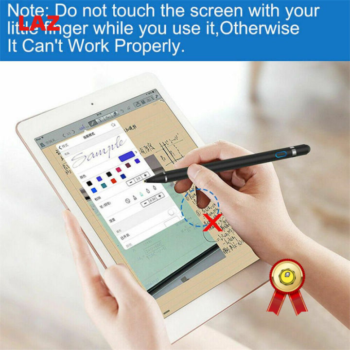 ปากกาปากกาอัจฉริยะดินสอหน้าจอสัมผัสแบบคาปาซิทีฟใช้ได้กับ-ipad-โทรศัพท์มือถือ-ios-android