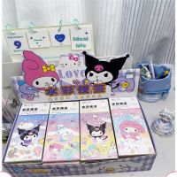 ✱◊ Sanrio Coloring Book with Pigment Diy Light Color Water Painting Graffiti Gouache Watercolor Note Picture Book Kids Toy Gift