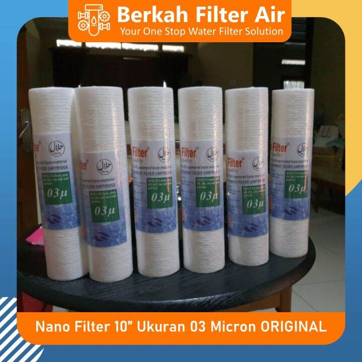 Nano Filter Air 3 Micron ORIGINAL Lazada Indonesia