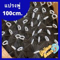 แปรงพู่ดักตะกอน 100cm. สำหรับช่องกรองในบ่อปลา