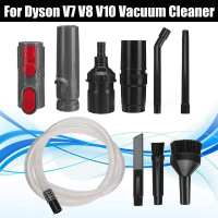 1ชุด10ชิ้นชุดอุปกรณ์เสริมสำหรับเปลี่ยนแปรงสำหรับ Dyson V7 V8ชิ้นส่วนเครื่องดูดฝุ่น V10สำหรับ D6 Conta V5แปรงเครื่องมือที่แนบ