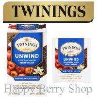 ⭐ Twinings ⭐Unwind ชาช่วยนอนหลับ? ชาทไวนิงส์ ชาสมุนไพรสูตรเพื่อสุขภาพ Superblends Collection แบบกล่อง 18 ซอง ชาอังกฤษนำเข้าจากต่างประเทศ