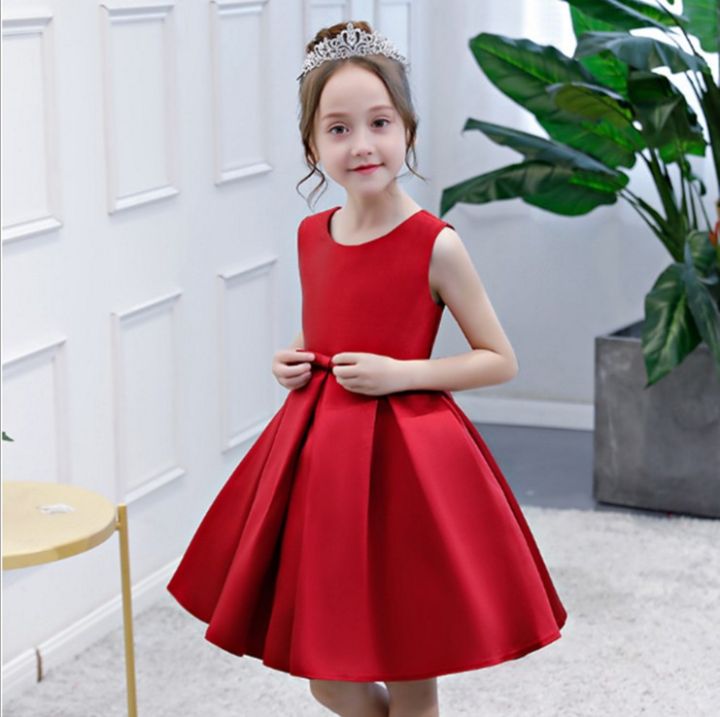red-satin-kids-dresses-for-girls-elegant-princess-dress-tutu-new-year-ball-gowns-wedding-dress-christmas-party-girls-dress