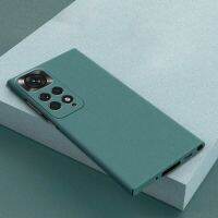 หินทรายผิวด้านแบบบางพิเศษสำหรับ Xiaomi RedMi Note 11 Plus 5G 11S 10S E Pro 9 9S 9A 9T 10A POCO X3 X4 F3 F4 GT M4ฮาร์ด Casing PC