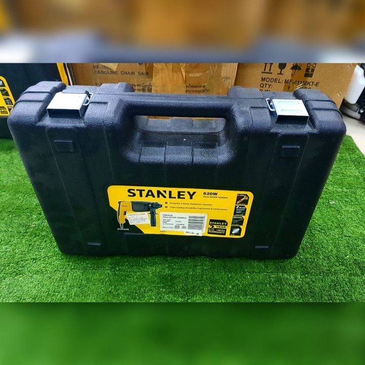 stanley-สว่านโรตารี-รุ่น-sthr202k-พร้อมกล่องพลาสติก-620วัตต์-2-ระบบ-sds-plus-โรตารี-จัดส่ง-kerry