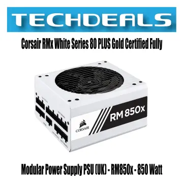 Corsair RMx White Series RM850x 850 Watt 80 PLUS Gold Certified