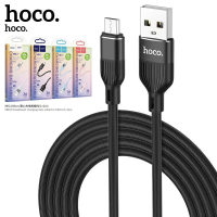 Hoco HK21 Data Cable สายชาร์จแบบลวด TPE 3A mAh สายชาร์จ Micro USB 2เมตร (แท้100%)