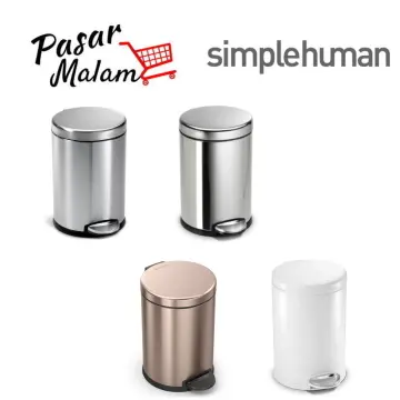 simplehuman Code A Custom Fit Liners (4.5L) - 90pcs (3pk x 30) - Trash Bin  Refill Bags - CW0250