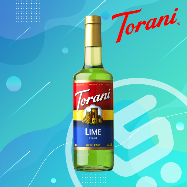 Torani Lime Syrup 750mL Lazada PH