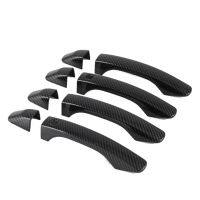 Carbon Fiber Car Door Handle Cover Decoration for Kia K7 Cadenza Premier 2019 2020