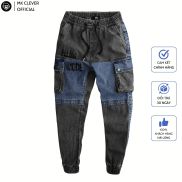 Quần Jogger Jeans Dylen MK CLEVER Vải jeans dày dặn, mềm mịn