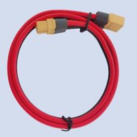 U75A XT60 Male Plug ke XT60 Female Connector Adapter 12AWG Kabel Ekstensi Memimpin