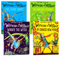 Imported English original genuine picture book Winnie the witch picture book series 4 volumes Winnie and Wilbur Wu minlan book list Winnie the witch magic picture book parent-child interaction picture story book Paperback Oxford