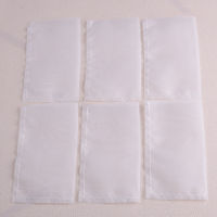 LETAOSK 15PCS 2.5 X 4.5 Micron Nylon Rosin Filter Bags White Heat Press Mesh Screen Tea 120u Micron Oil Filter Bag