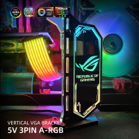 Vertical GPU Support Customize Colorful VGA cket Video Card Stand GPU Holder 12V5V AURA SYNC WaterCooler PC MOD RGB Lighting