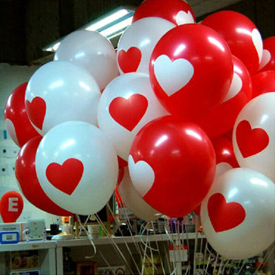 10ชิ้น/ล็อต12นิ้วหัวใจรักสีแดงลูกโป่งน้ำยางสารภาพงานแต่งงานครบรอบตกแต่งบอลลูนอากาศของขวัญแต่งงานบอลฮีเลียม-iewo9238
