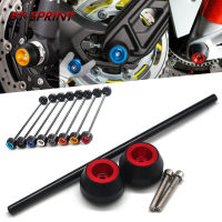 For KAWASAKI Z650 Z900 ZX-10R ZX-6R NINJA650 Moto CNC Front Rear Axle Fork Wheel Protector Crash Sliders Falling Protection Cap