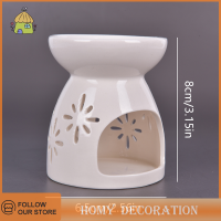 Shao เซรามิค AROMA Burner Essential Oil Lamp hollowing เชิงเทียนธูป censer