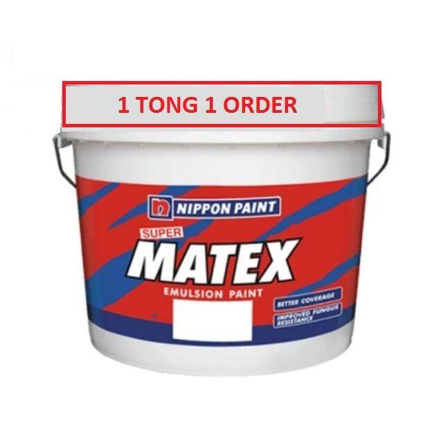 7 Liter Nippon Super Matex Emulsion Paint 15245 - White | Lazada