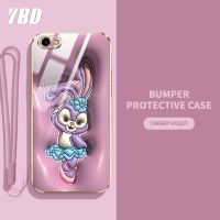 YBDเอฟเฟคต์ภาพเคลื่อนไหวใหม่เคสโทรศัพท์3มิติสำหรับ Vivo Y81 Y83 Y71 Y71i เคสลูกอมรูปเด็กสาวที่แม่นยำเคสกล้องอนิเมะยอดนิยม Y66 Y67 V5 V5S V5 lite เคสโทรศัพท์เคสโทรศัพท์เบาบางน่ารักเคสกันกระแทกพิมพ์ลายกับฟรีสายคล้อง