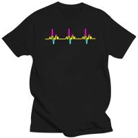New Fashion T Shirt Graphic Letter Men Casual Cotton Short Sleeve Pansexual Pride Heartbeat , T - N/A Elegant T Shirt Dress