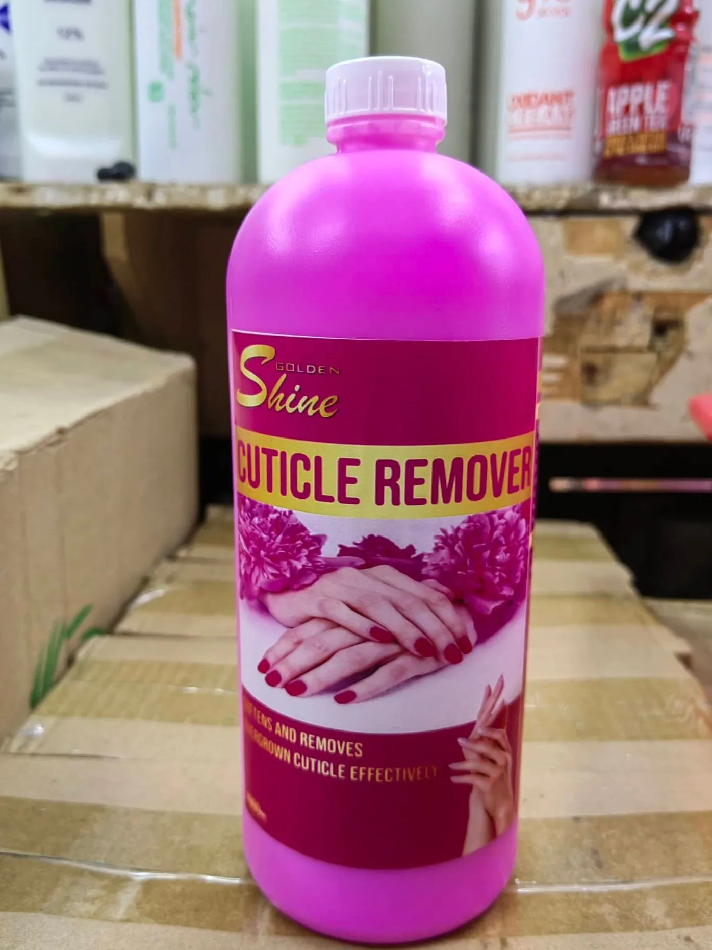 CuticLe Remover Pink 1000 ML / Nail Cuticle Remover 1000mL | Lazada PH