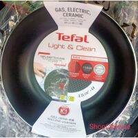 (ใช้กับเตาแม่เหล็กไม่ได้)TEFAL (26cm.) กระทะเคลือบกันติด รุ่น light&amp;clean ขนาด 26 cm.